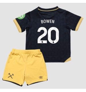 West Ham United Jarrod Bowen #20 Tredjedraktsett Barn 2025-26 Kortermet (+ Korte bukser)