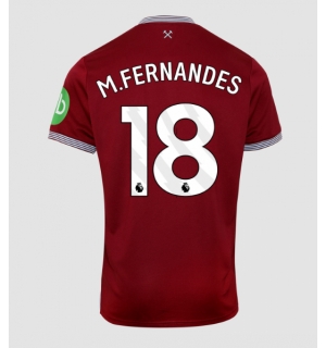 West Ham United Mateus Fernandes #18 Hjemmedrakt 2025-26 Kortermet