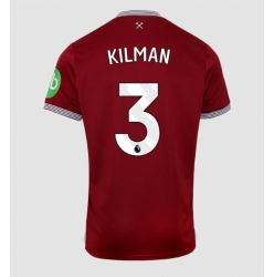 West Ham United Max Kilman #3 Hjemmedrakt 2025-26 Kortermet