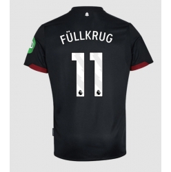 West Ham United Niclas Fullkrug #11 Bortedrakt 2024-25 Kortermet