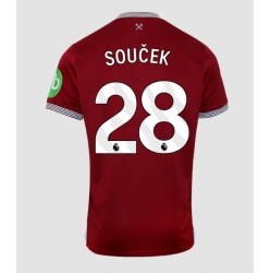 West Ham United Tomas Soucek #28 Hjemmedrakt 2025-26 Kortermet