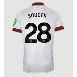 West Ham United Tomas Soucek #28 Tredjedrakt 2024-25 Kortermet