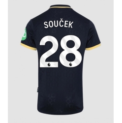 West Ham United Tomas Soucek #28 Tredjedrakt 2025-26 Kortermet