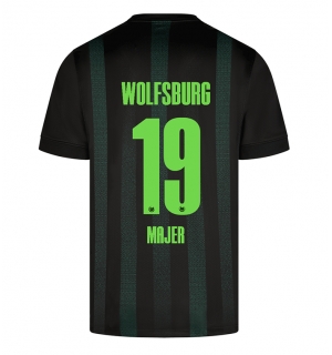 Wolfsburg Lovro Majer #19 Bortedrakt 2024-25 Kortermet