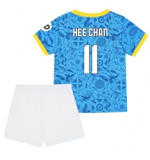 Wolves Hee-chan Hwang #11 Tredjedraktsett Barn 2025-26 Kortermet (+ Korte bukser)