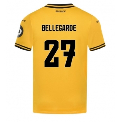Wolves Jean-Ricner Bellegarde #27 Hjemmedrakt 2024-25 Kortermet