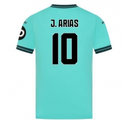 Wolves Jhon Arias #10 Bortedrakt 2025-26 Kortermet