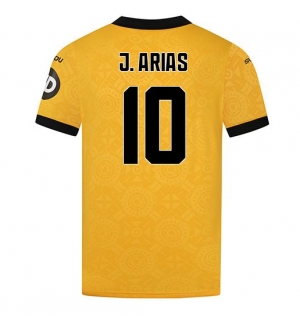 Wolves Jhon Arias #10 Hjemmedrakt 2025-26 Kortermet