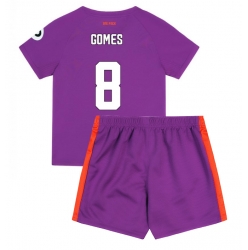 Wolves Joao Gomes #8 Tredjedraktsett Barn 2024-25 Kortermet (+ Korte bukser)