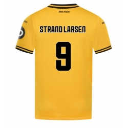 Wolves Jorgen Strand Larsen #9 Hjemmedrakt 2024-25 Kortermet