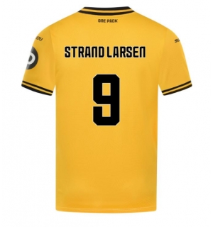 Wolves Jorgen Strand Larsen #9 Hjemmedrakt 2024-25 Kortermet