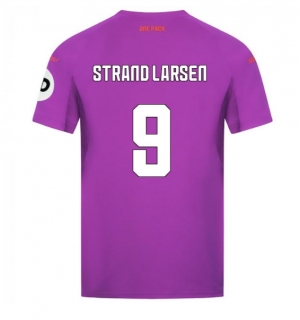 Wolves Jorgen Strand Larsen #9 Tredjedrakt 2024-25 Kortermet