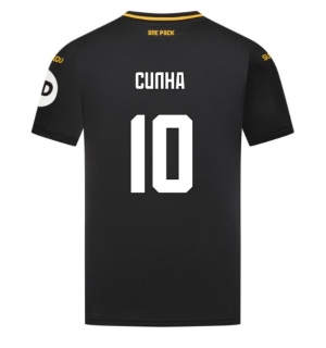 Wolves Matheus Cunha #10 Bortedrakt 2024-25 Kortermet