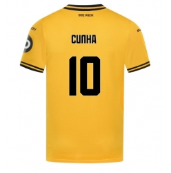 Wolves Matheus Cunha #10 Hjemmedrakt 2024-25 Kortermet