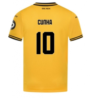 Wolves Matheus Cunha #10 Hjemmedrakt 2024-25 Kortermet