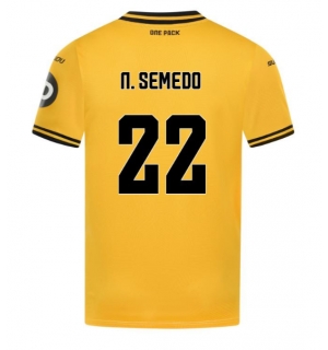 Wolves Nelson Semedo #22 Hjemmedrakt 2024-25 Kortermet