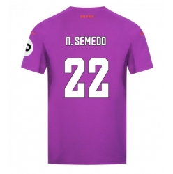 Wolves Nelson Semedo #22 Tredjedrakt 2024-25 Kortermet