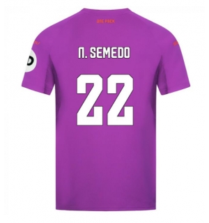 Wolves Nelson Semedo #22 Tredjedrakt 2024-25 Kortermet