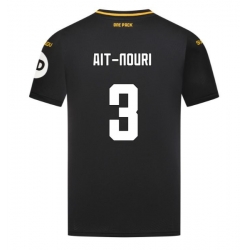 Wolves Rayan Ait-Nouri #3 Bortedrakt 2024-25 Kortermet