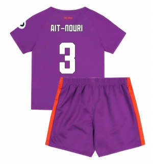Wolves Rayan Ait-Nouri #3 Tredjedraktsett Barn 2024-25 Kortermet (+ Korte bukser)