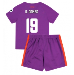 Wolves Rodrigo Gomes #19 Tredjedraktsett Barn 2024-25 Kortermet (+ Korte bukser)