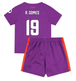 Wolves Rodrigo Gomes #19 Tredjedraktsett Barn 2024-25 Kortermet (+ Korte bukser)