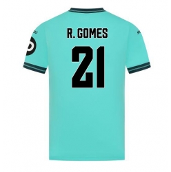 Wolves Rodrigo Gomes #21 Bortedrakt 2025-26 Kortermet
