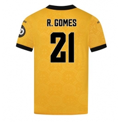 Wolves Rodrigo Gomes #21 Hjemmedrakt 2025-26 Kortermet