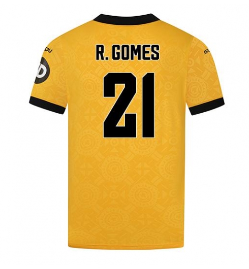 Wolves Rodrigo Gomes #21 Hjemmedrakt 2025-26 Kortermet Wolves Rodrigo Gomes #21 Hjemmedrakt 2025-26 Kortermet