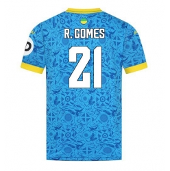 Wolves Rodrigo Gomes #21 Tredjedrakt 2025-26 Kortermet