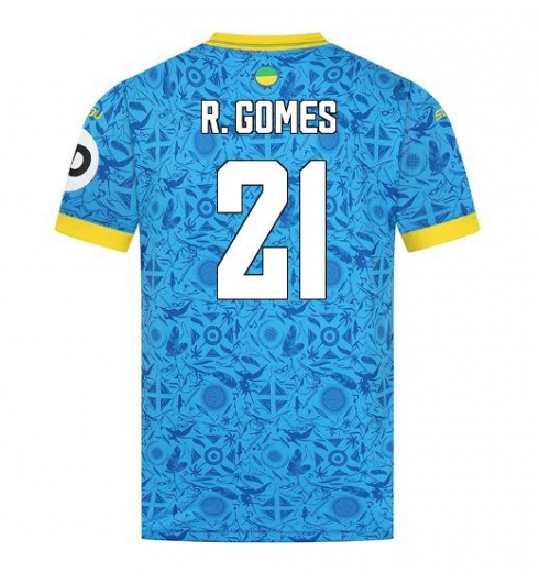 Wolves Rodrigo Gomes #21 Tredjedrakt 2025-26 Kortermet Wolves Rodrigo Gomes #21 Tredjedrakt 2025-26 Kortermet