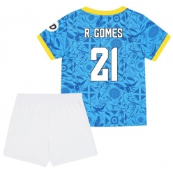 Wolves Rodrigo Gomes #21 Tredjedraktsett Barn 2025-26 Kortermet (+ Korte bukser)
