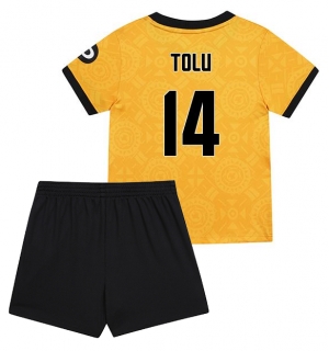 Wolves Tolu Arokodare #14 Hjemmedraktsett Barn 2025-26 Kortermet (+ Korte bukser)
