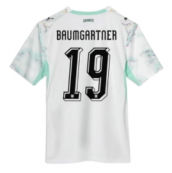 Østerrike Christoph Baumgartner #19 Bortedrakt VM 2026 Kortermet