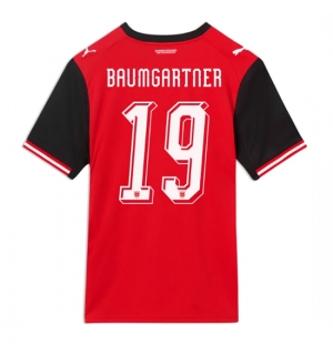 Østerrike Christoph Baumgartner #19 Hjemmedrakt VM 2026 Kortermet