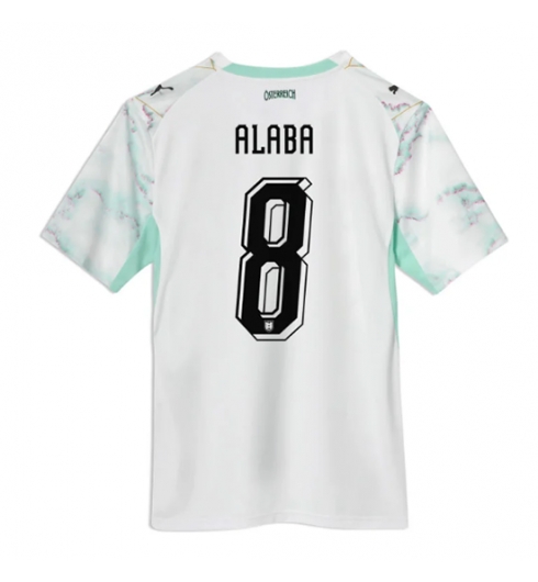 Østerrike David Alaba #8 Bortedrakt VM 2026 Kortermet Østerrike David Alaba #8 Bortedrakt VM 2026 Kortermet