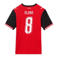 Østerrike David Alaba #8 Hjemmedrakt VM 2026 Kortermet