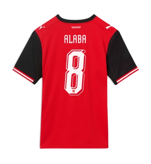 Østerrike David Alaba #8 Hjemmedrakt VM 2026 Kortermet Østerrike David Alaba #8 Hjemmedrakt VM 2026 Kortermet