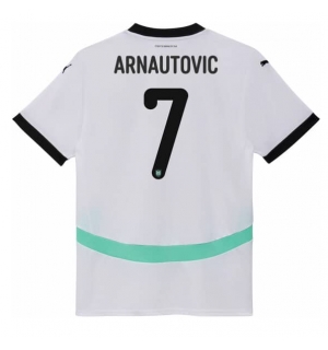 Østerrike Marko Arnautovic #7 Bortedrakt Dame EM 2024 Kortermet