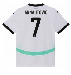 Østerrike Marko Arnautovic #7 Bortedrakt EM 2024 Kortermet