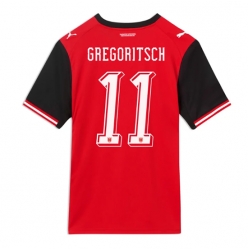 Østerrike Michael Gregoritsch #11 Hjemmedrakt VM 2026 Kortermet